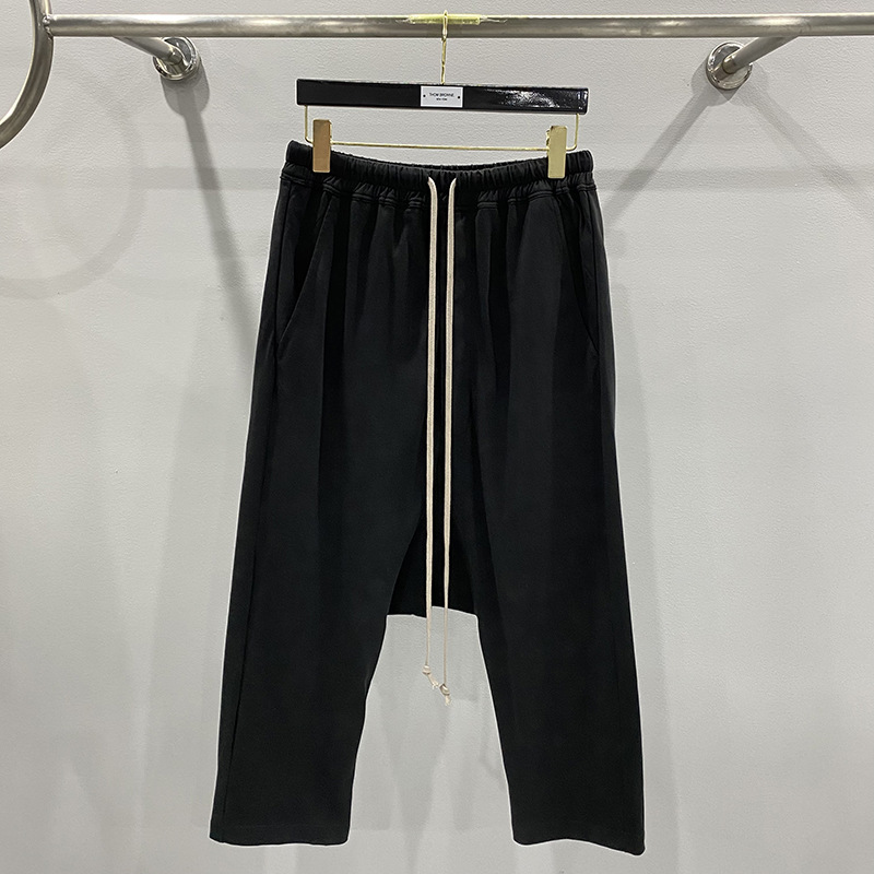 Men Shoes Xxl - Мужские повседневные брюки-шаровары из хлопка в