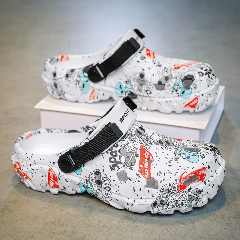 Men Shoes Xxl - Мужские камуфляжные сабо больших размеров (48,