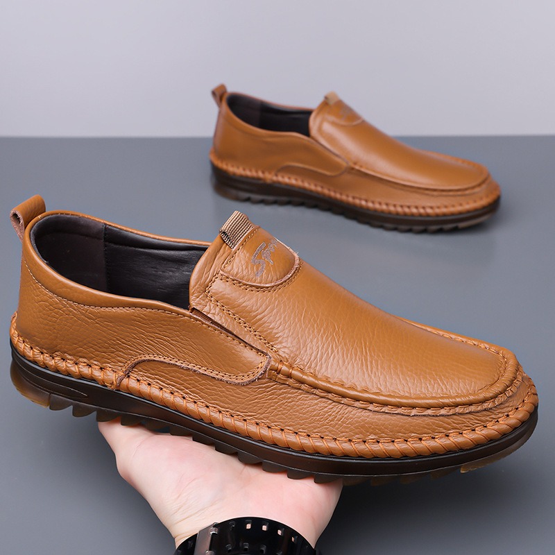 Men'S Shoes Size 43 In Us - Мужская обувь из натуральной кожи, весна