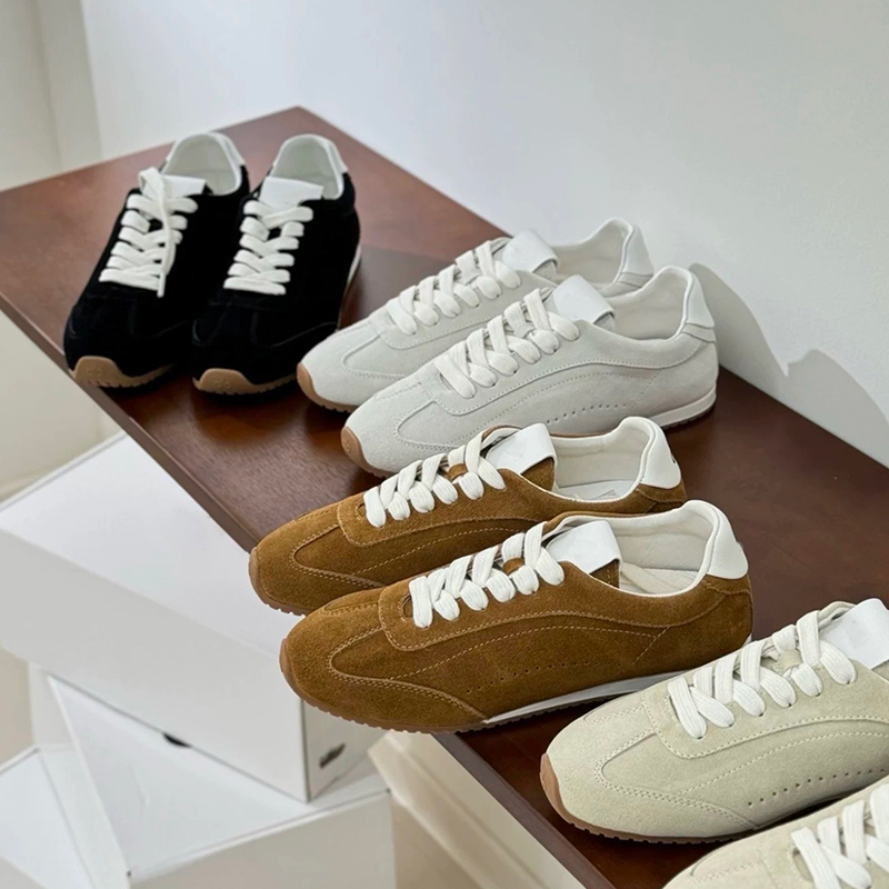 Men Shoes Designer - Женская повседневная обувь унисекс, замшевые кроссовки