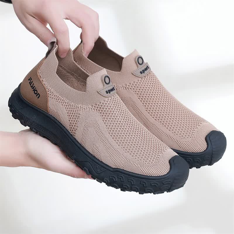 Men Shoes Designer - Летняя мужская повседневная обувь, эластичная обувь