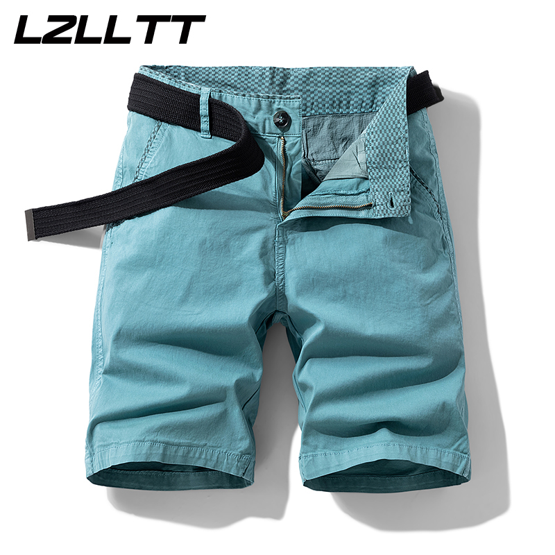 Men Shoes Joggers - Шорты-карго мужские хлопковые, Модные Бермуды, пляжные