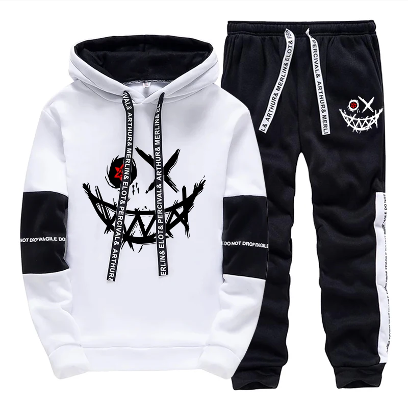 Men Shoes Joggers - Мужской комплект: худи и брюки 2026.