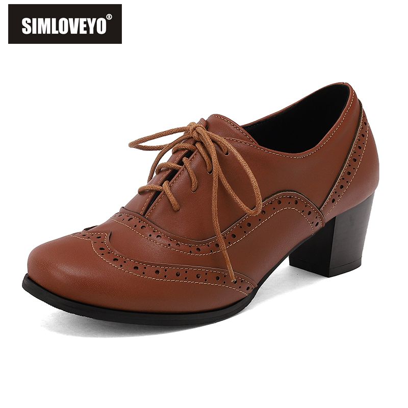 Men'S Shoes Size 43 In Us - SIMLOVEYO Новые коричневые женские туфли-лодочки с