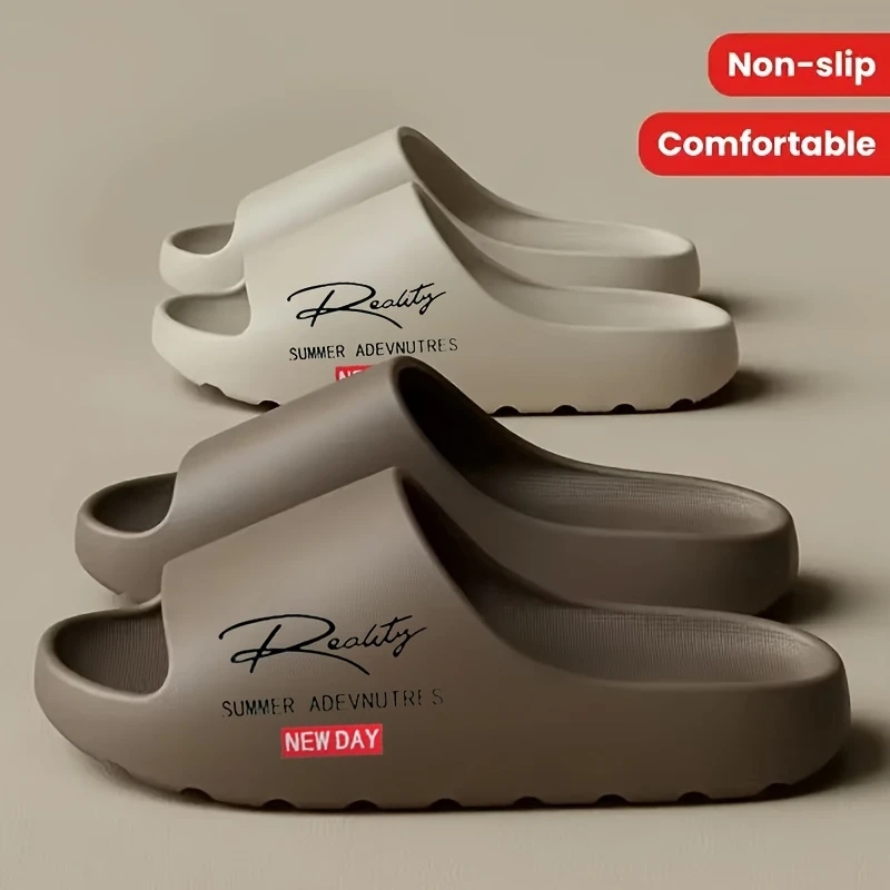 Men Shoes Xxl - Мужские тапочки EVA, повседневные мягкие шлепанцы,