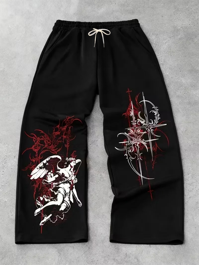 Быстросохнущие брюки с 3D-прин – обзор и цена Men Shoes Joggers