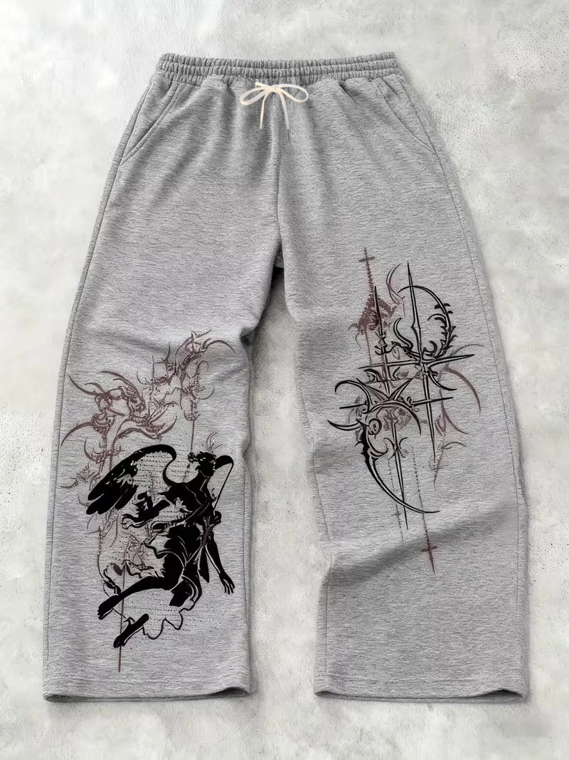 Быстросохнущие брюки с 3D-прин – обзор и цена Men Shoes Joggers