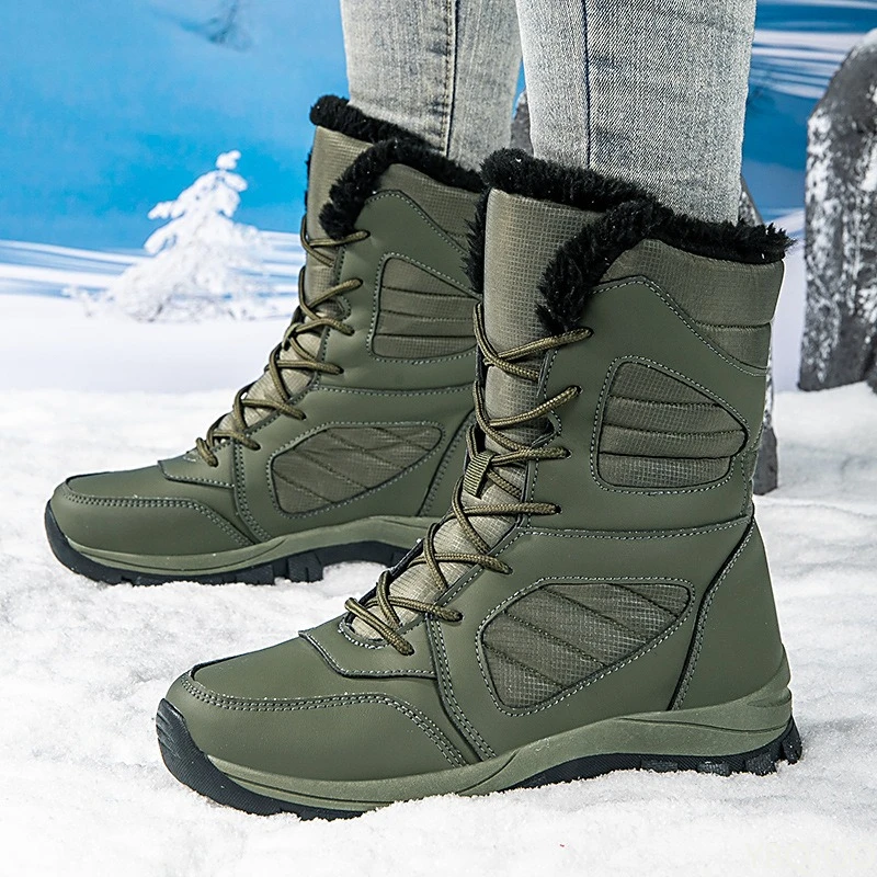 Зимние высокие толстые морозос – обзор и цена Men'S Shoes Water Resistant