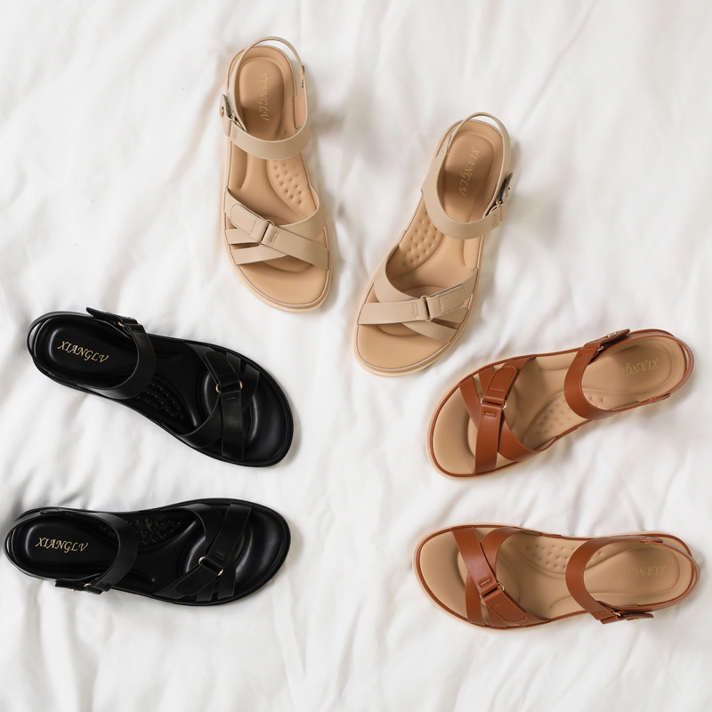Модные повседневные сандалии н – обзор и цена Velcro Strap Sandal