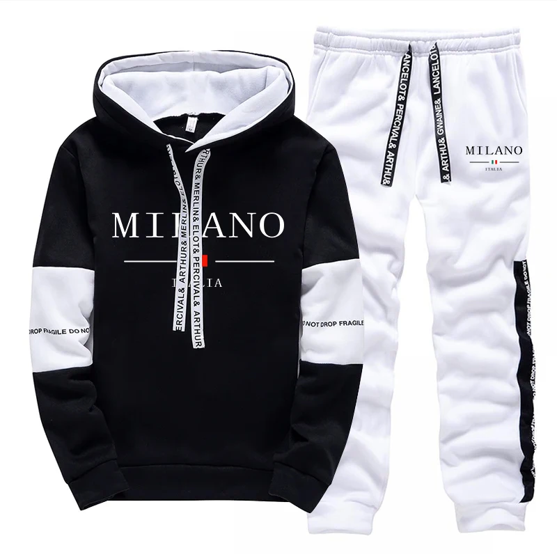 Мужской комплект: худи и брюки – обзор и цена Men Shoes Joggers