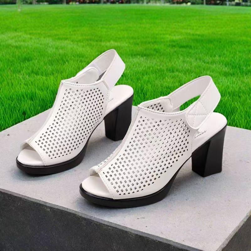 Женские летние босоножки на вы – обзор и цена Velcro Strap Sandal