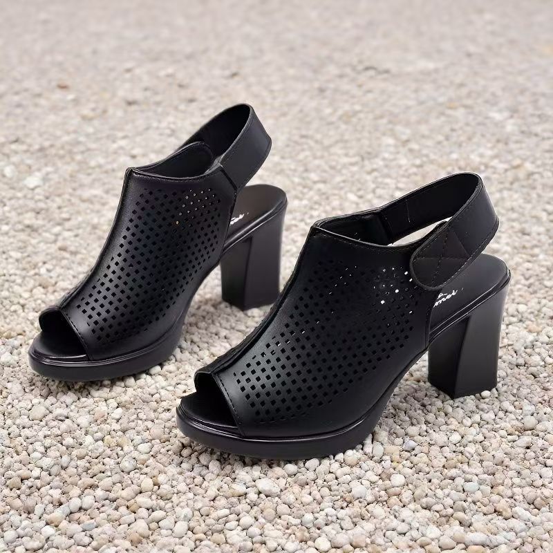 Женские летние босоножки на вы – обзор и цена Velcro Strap Sandal