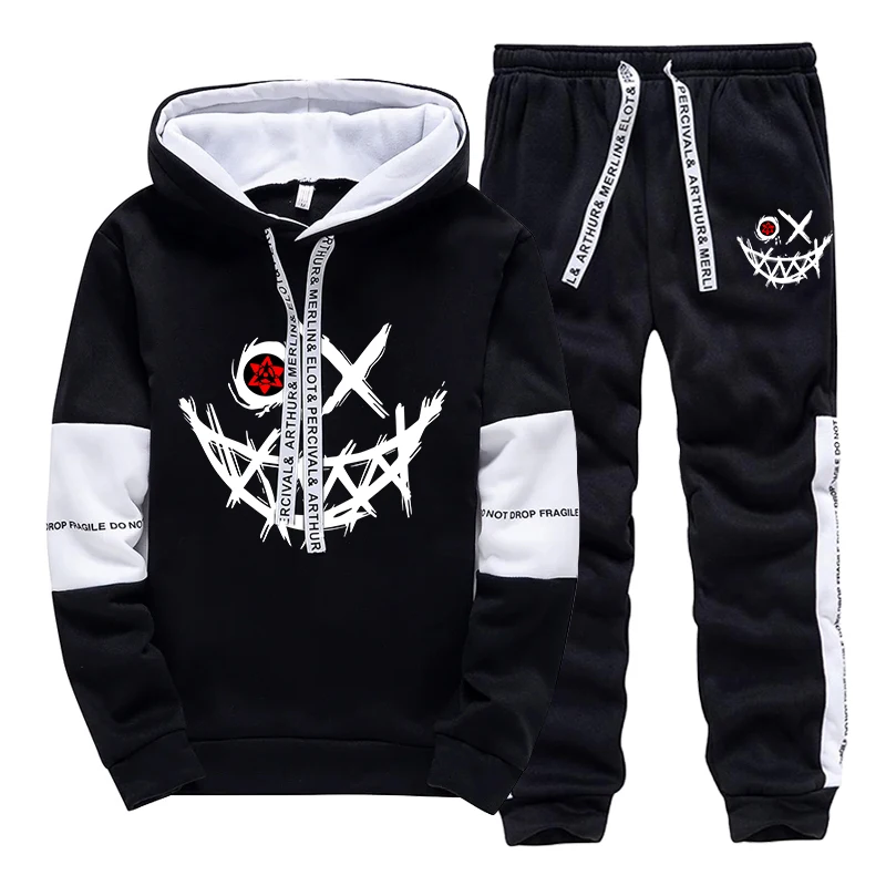 Мужской комплект: худи и брюки – обзор и цена Men Shoes Joggers