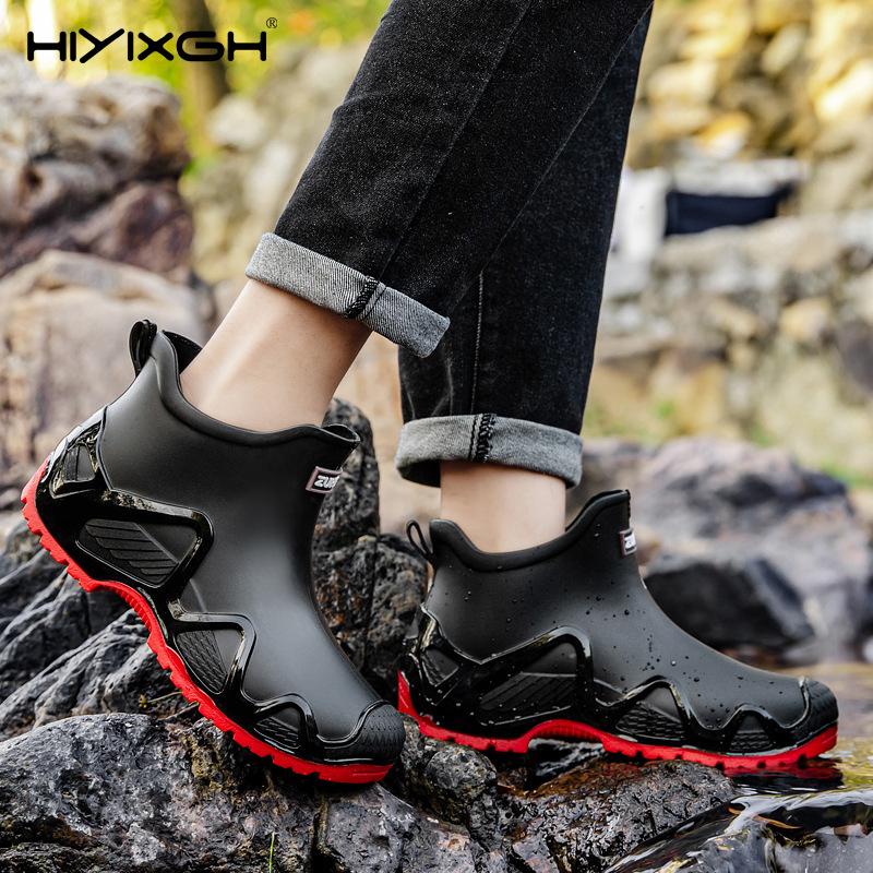 Утолщенные мужские резиновые с – обзор и цена Men'S Shoes Water Resistant