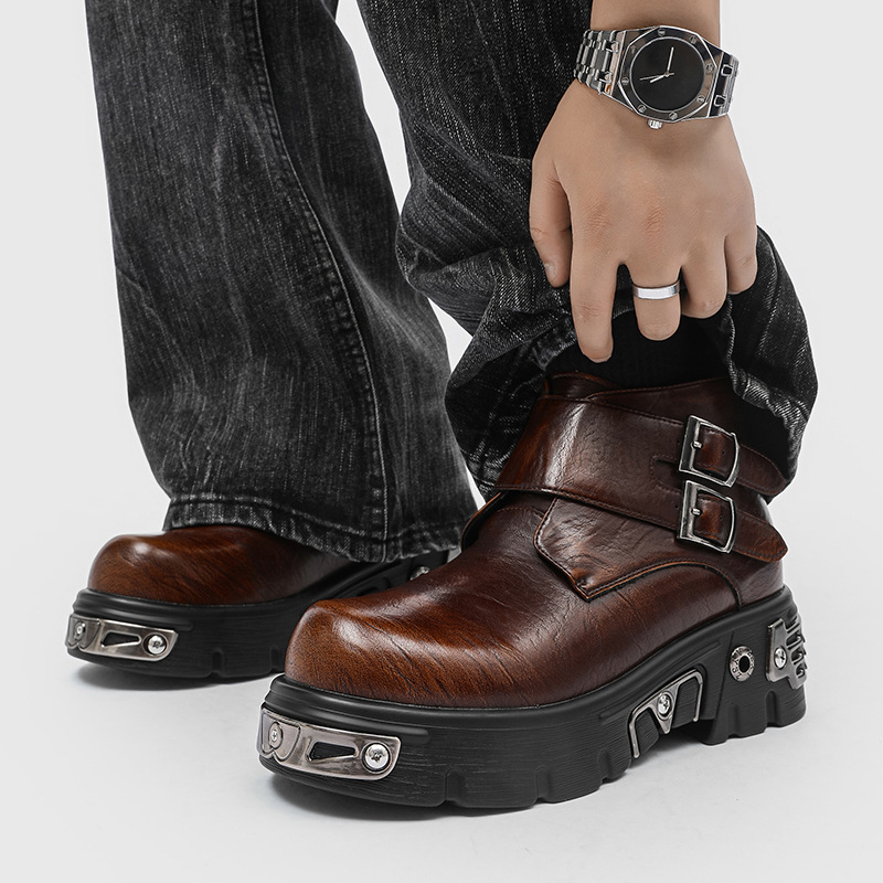 Мужские модные ботинки на плат – обзор и цена Men Shoes Designer