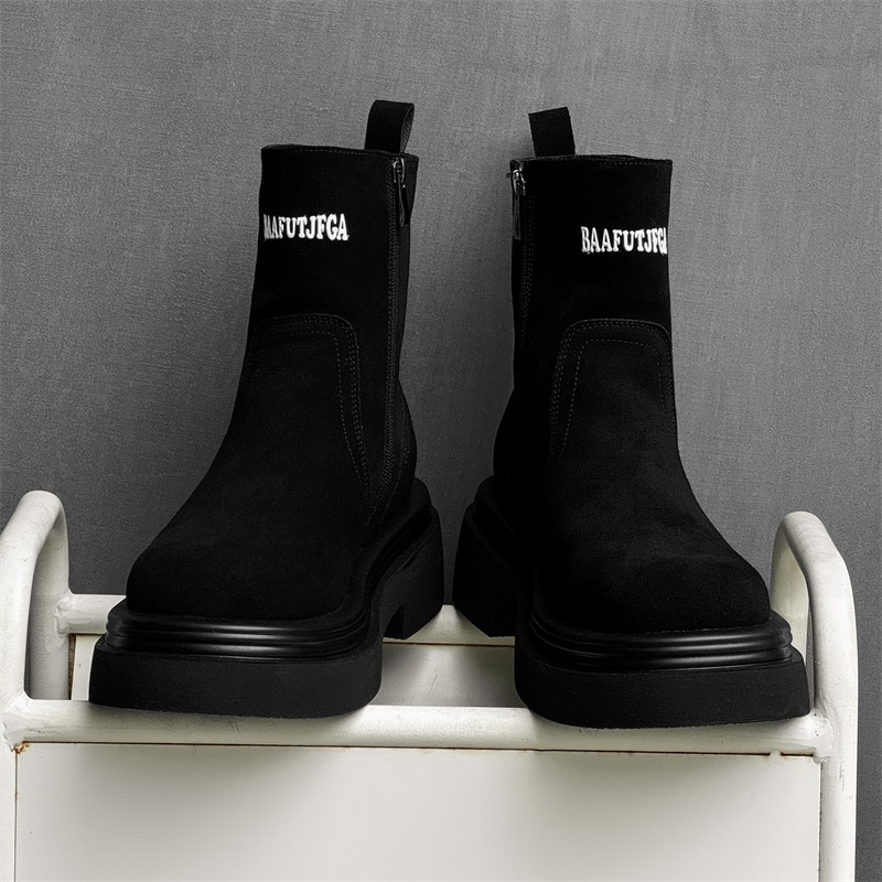 Зимние ретро-ботинки унисекс в – обзор и цена Men'S Shoes Height Increase
