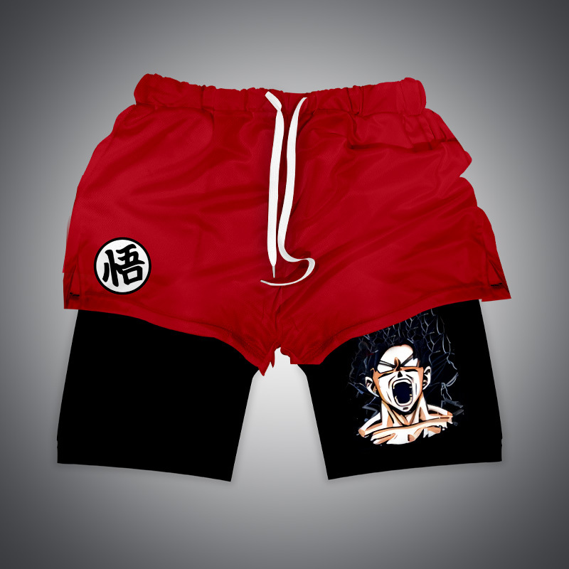 Мужские двухслойные шорты с пр – обзор и цена Men Shoes Joggers