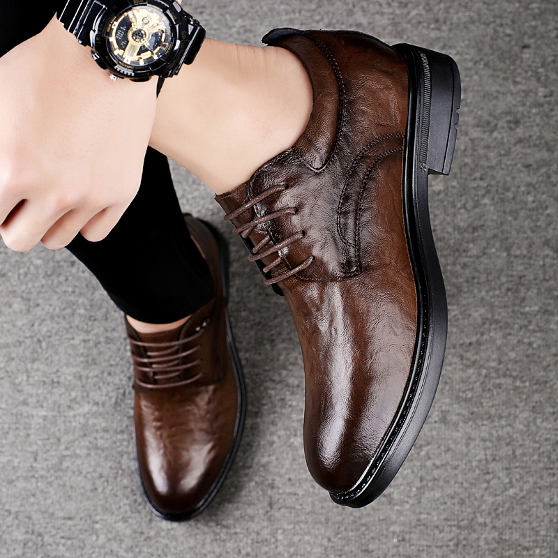 Кожаные повседневные туфли-уве – обзор и цена Men'S Shoes Height Increase